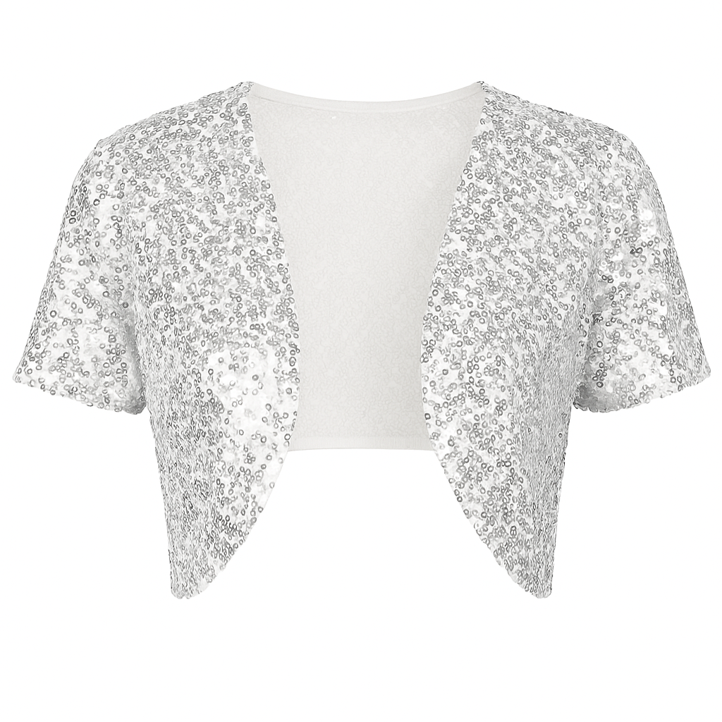 bolero_femme_argente