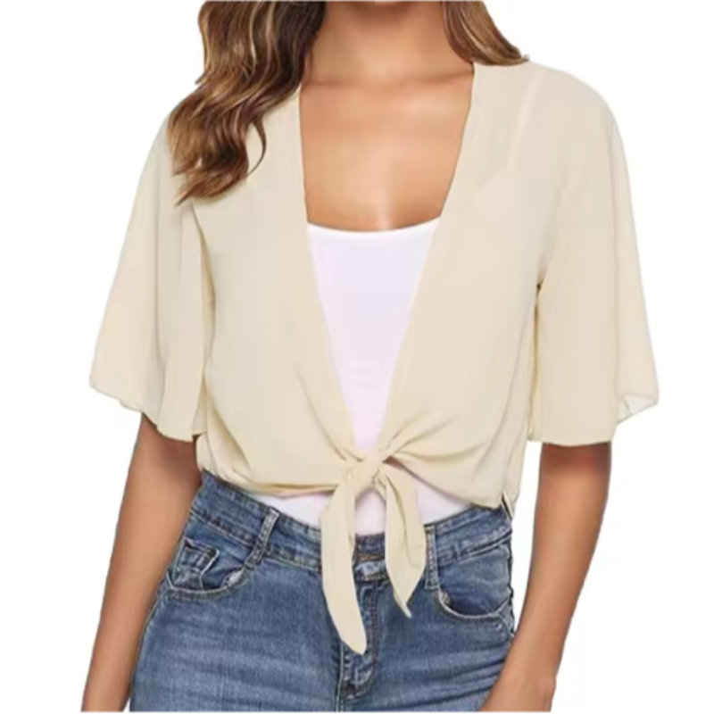 Bolero Beige Femme