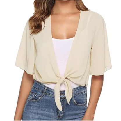 Bolero Beige Femme