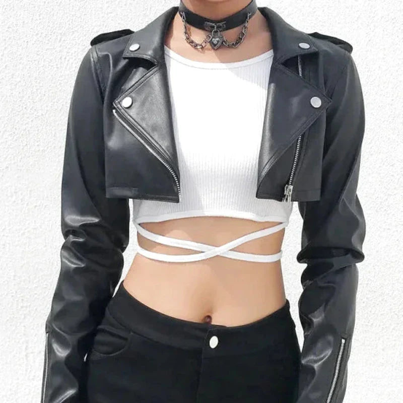 Bolero Cuir Femme