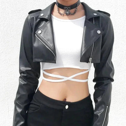 Bolero Cuir Femme