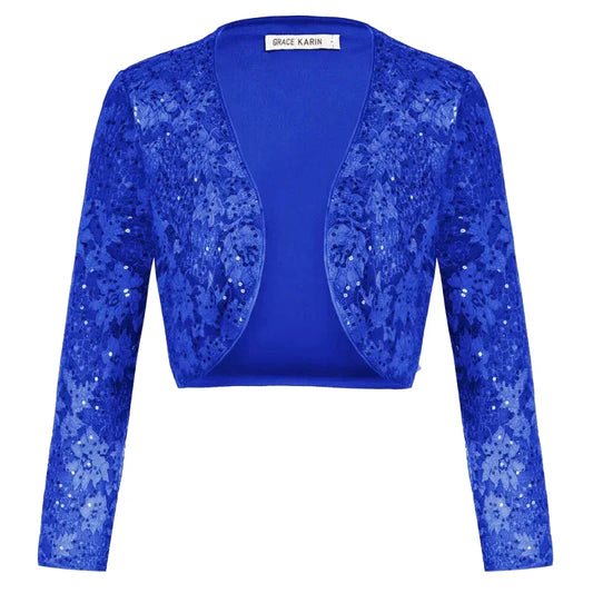 Bolero Paillette Femme