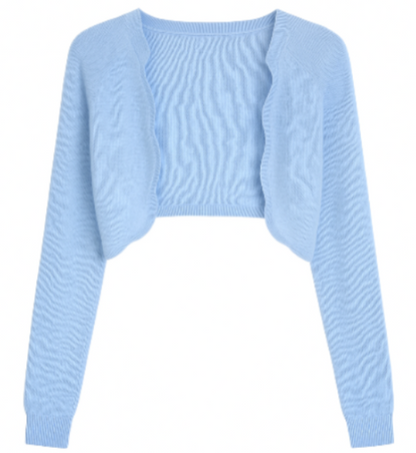bolero_bleu femme long