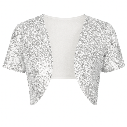 bolero_femme_argente