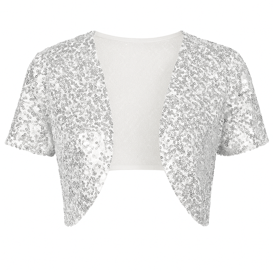bolero_femme_argente