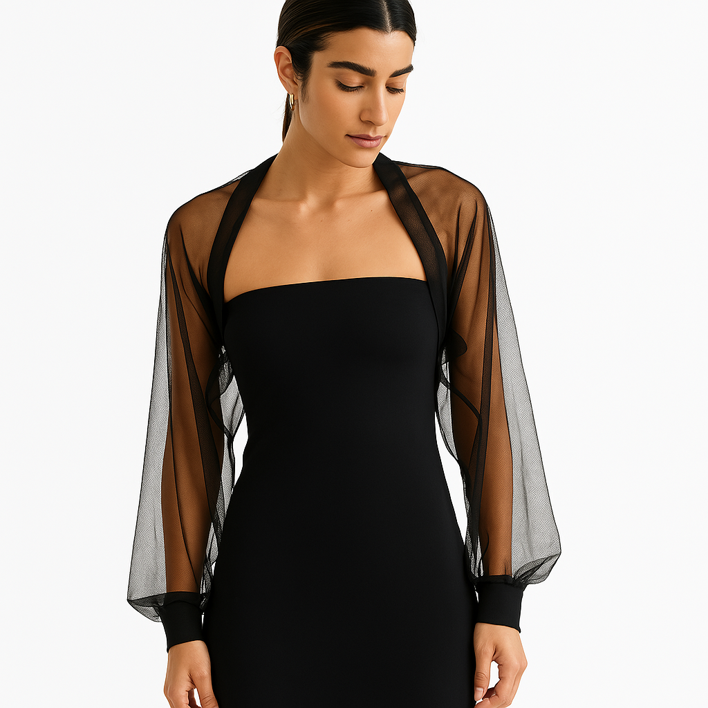 Bolero Noir Femme