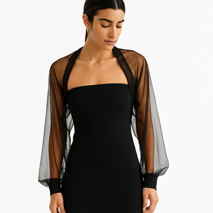 Bolero Noir Femme