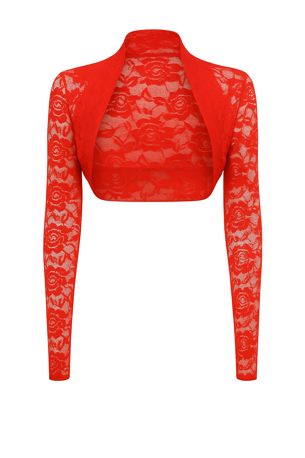 bolero_rouge_fleuri_femme