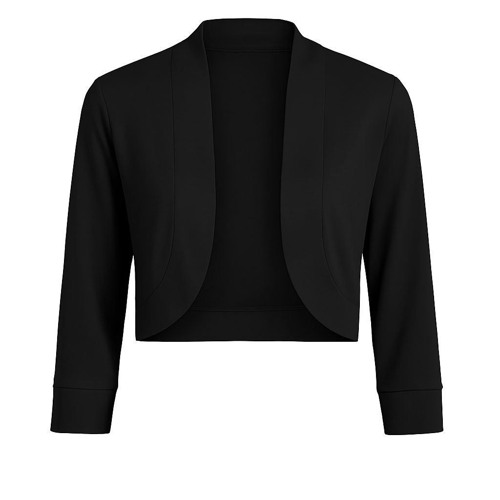 veste bolero femme noir